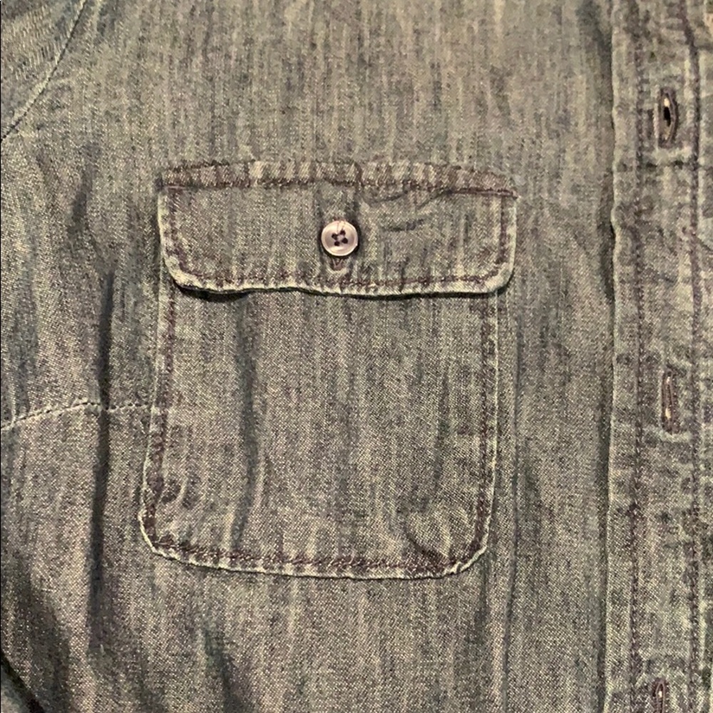 🤩 5/$25 Loft Denim shirt - Picture 7 of 11